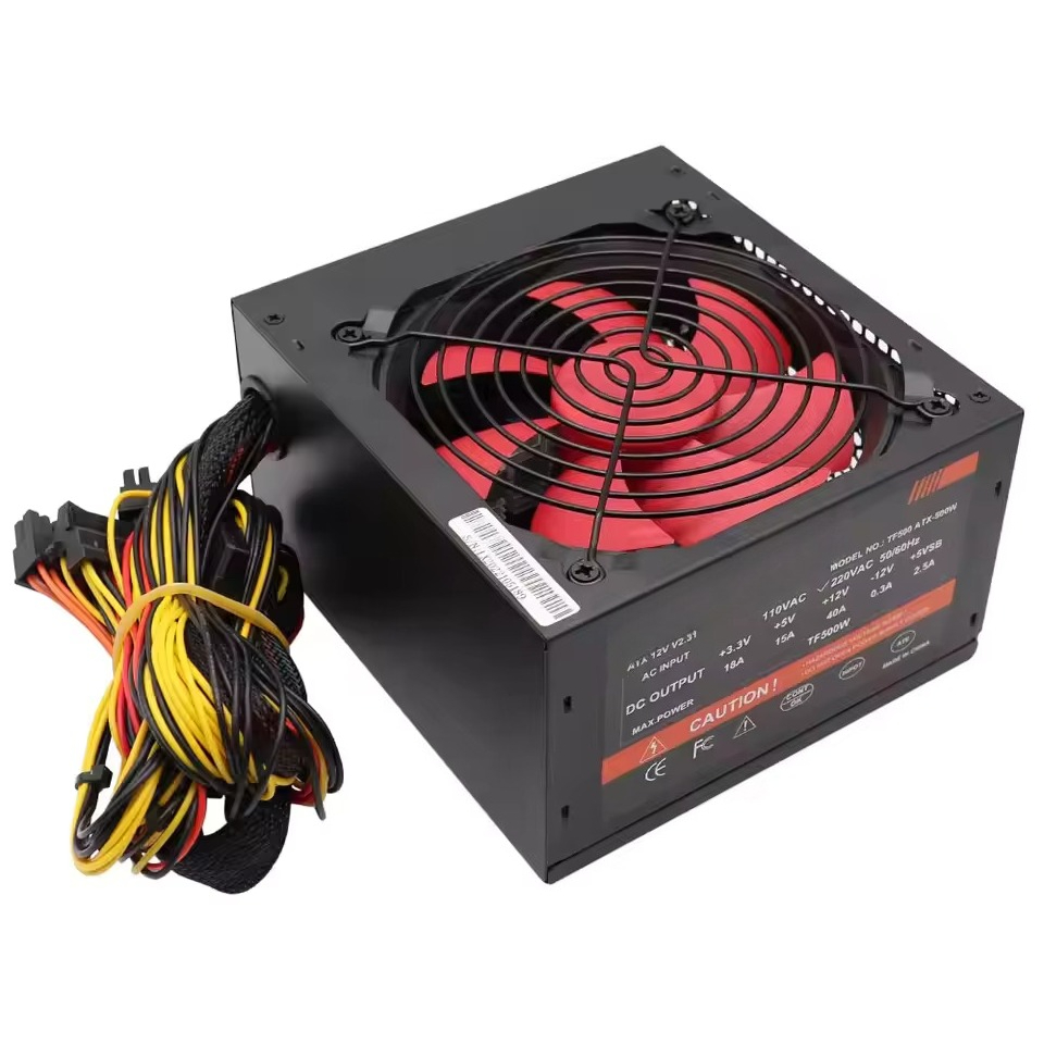 Atx Power Supply - مزود طاقة للكمبيوتر 500/600/700/800 واط، مدخل