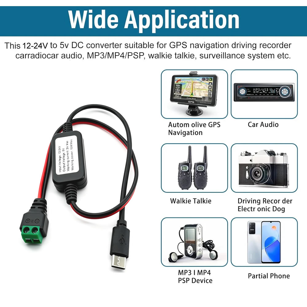محول من 12 فولت/24 فولت إلى 5  - مراجعة Modular Power Supply وسعره