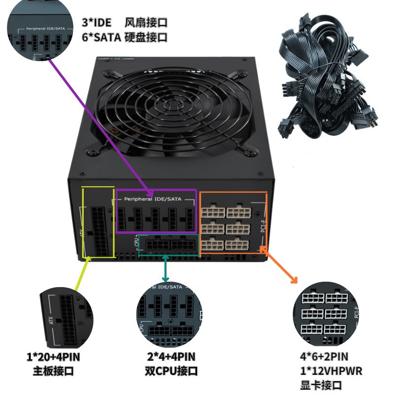 مزود طاقة كمبيوتر ATX بقوة 200 - مراجعة Psu Computer وسعره