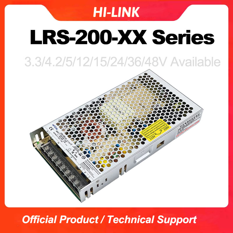 مصدر طاقة HI-LINK LRS-200 بقدر - مراجعة Dc Power Supply 12V وسعره