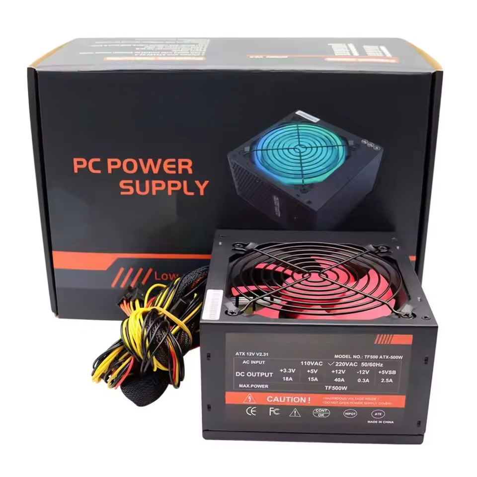 مزود طاقة للكمبيوتر 500/600/70 - مراجعة Atx Power Supply وسعره