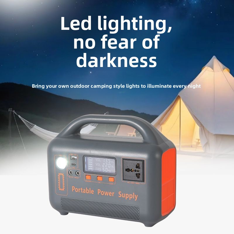 محطة طاقة محمولة مطورة بقدرة 5 - مراجعة Power Supply 500W وسعره