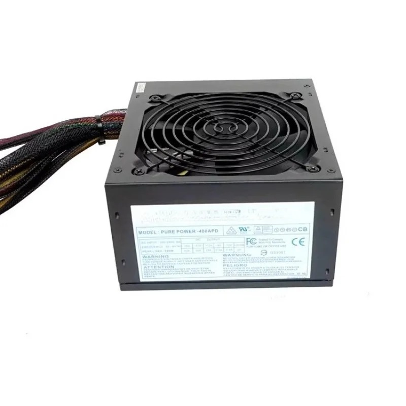 مزود طاقة مكتبي صامت بقدرة 550 - مراجعة Power Supply 500W وسعره