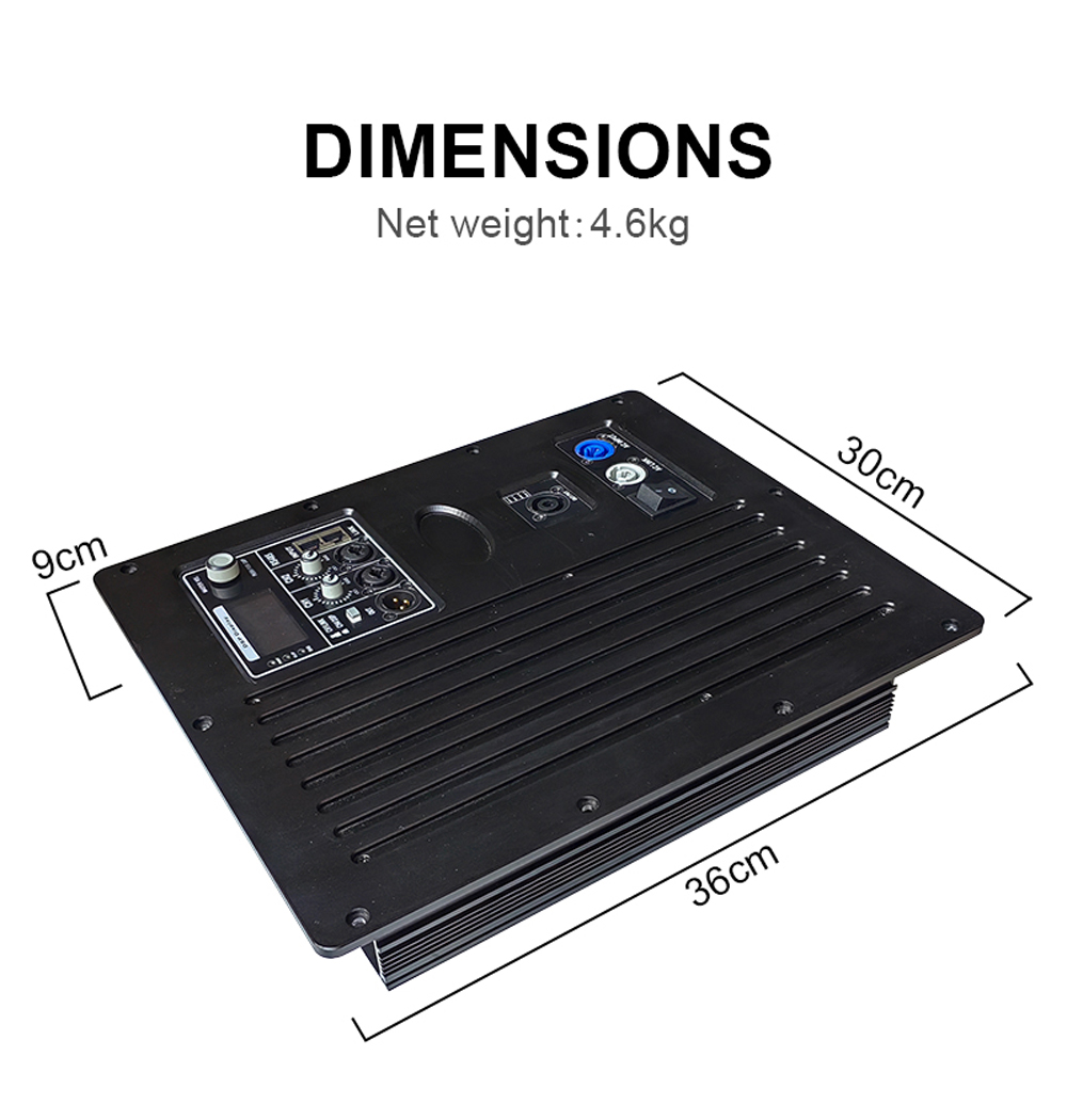 SenMicre PDA4800+CQ380 مكبر صو - مراجعة Modular Power Supply وسعره