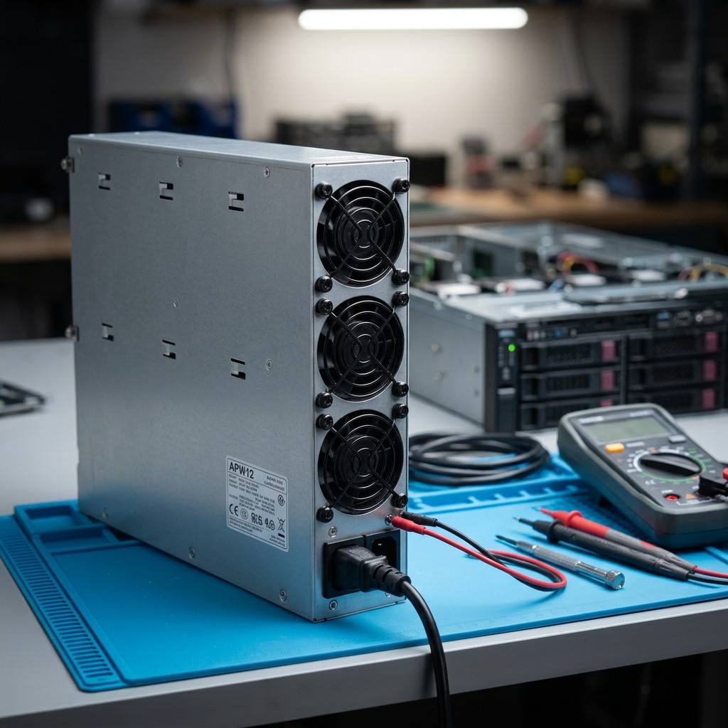 S19K Pro L7 S19J Pro XP 141T A - مراجعة Server Power Supply وسعره
