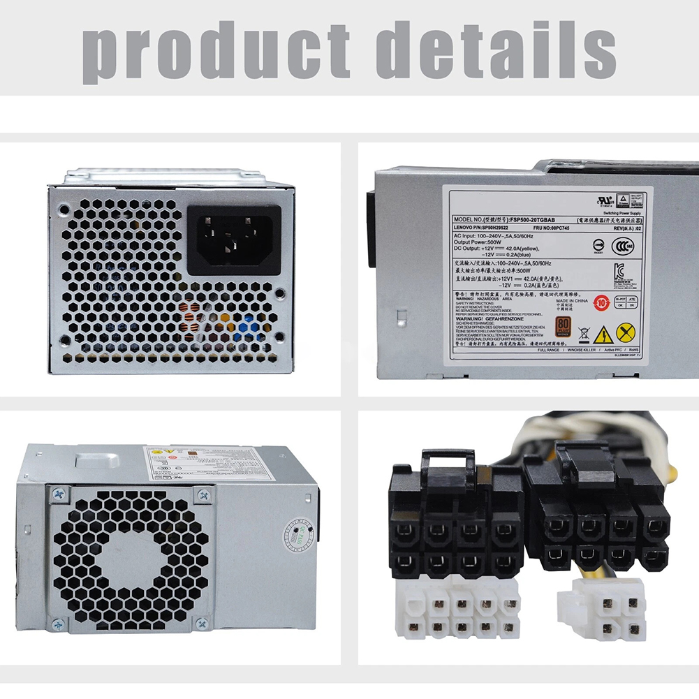 مزود طاقة FSP500-20TGBAB بقوة  - مراجعة Psu Computer وسعره
